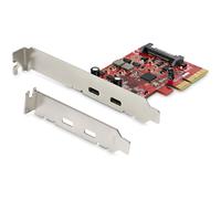StarTech PEXUSB312C3 2-Port USB 3.2 Gen 2 PCIe Card, USB-C 10Gbps SuperSpee