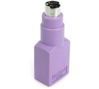 StarTech.com Replacement USB Keyboard to PS/2 Adapter - F/M - USB keyboard to PS2 Adapter - USB to PS2 Adapter (GC46FMKEY) ,Purple