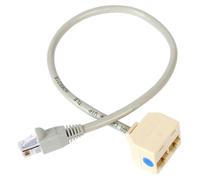 StarTech RJ45 Splitter Cable Adapter 2-to-1 (RJ45SPLITTER) 10/100 Mbps F/M