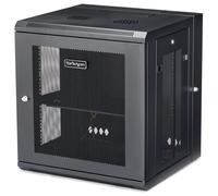StarTech RK12WALHM 4-Post 12U Wall Mount Network Cabinet with 1U Shelf, 19"