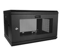 StarTech RK616WALM 2-Post 6U Wall Mount Network Cabinet with 1U Shelf, 19"