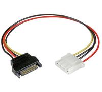 STARTECH - SATA Male to 4 Pin Molex Female Power Cable Adaptor, 30.5cm