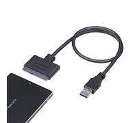 StarTech SATA to USB Adapter, USB 5Gbps, 2.5in SATA III (USB3S2SAT3CB) | Hard drive reader cable for SSD or HDD, USB-A, UASP up to 70% faster, USB Powered, Not for 3.5in drives, Laptops