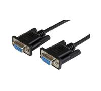 StarTech.com 2m Black DB9 Null Modem Cable
