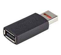 Startech Secure Charging Usb Data Blocker Adapter Male/Female Usb-A Data Blockin