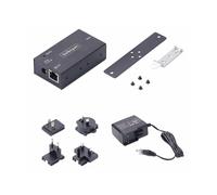 StarTech.com 1-Port Serial to Ethernet Adapter 802.3af PoE IP Serial Device Server For Remote RS232 Devices Wall/DIN Rail Mountable RJ45 LAN to DB9 Serial Converter TAA