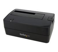 StarTech.com Single Bay USB 3.0 to SATA Hard Drive Docking Station, USB 3.0 (5 Gbps) Hard Drive Dock, External 2.5/3.5" SATA I/II/III HDD/SSD Docking Station, Top-Loading Hard Drive Bay