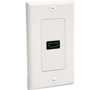 StarTech.com Single Outlet Female HDMI Wall Plate White