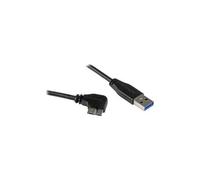 StarTech Slim Micro USB 3.0 Cable - M/M - Right-Angle Micro-USB - 0.5m (20in)