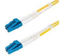 StarTech.com 5m (16.4ft) LC to LC (UPC) OS2 Single Mode Duplex Fiber Optic Cable 9/125m 100G Bend Insensitive Low Insertion Loss - LSZH Fiber Jumper Cord