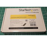 StarTech.com Dual Port PCI Express Gigabit Ethernet PCIe Network Card Adapter - PoE/PSE