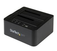 StarTech Standalone Hard Drive Duplicator, Dual Bay HDD/SSD Cloner/Copier, US...