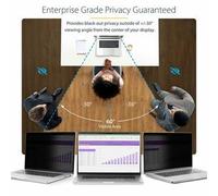StarTech.com 16-inch MacBook Pro 21/23 Laptop Privacy Screen Removable and Reversible Anti-Glare Privacy Filter Magnetic Laptop Screen Protector w/ 51% Blue Light Reduction