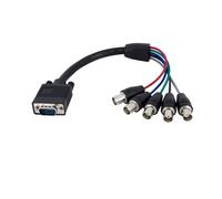 StarTech StarTech 1ft Coax HD15 VGA TO 5 BNC Monitor Cable