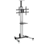 StarTech STNDMTV70 TV Cart - Height Adjustable - Lockable Wheels