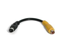 StarTech SVID2COMP 6in S-Video to Composite Video Adapter Cable - StarTech.com