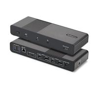 StarTech Thunderbolt 5 Universal Docking Station, Quad Monitor, 140W PD | 140W Power Delivery charging, driverless, plug-and-play, hot-desking, Work from the cloud, for macOS and Windows