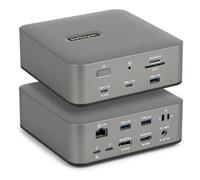 StarTech.com Thunderbolt 5 Docking Station, DP/HDMI, Triple Monitor Dock up to 4K 144Hz or Dual 8K 60Hz, 5x USB Ports, 140W Laptop Charging