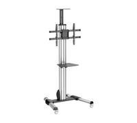 StarTech TV Cart - Height Adjustable - Lockable Wheels