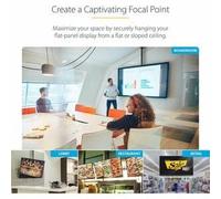 Startech Tv Ceiling Mount Full-Motion Hanging Single Screen Vesa Mount for 32""-