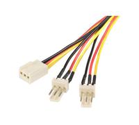StarTech.com 12in TX3 Fan Power Splitter Cable