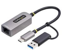 STARTECH U2GA-USB-C-ETHERNET USB-C TO ETHERNET ADAPTER, + USB-A