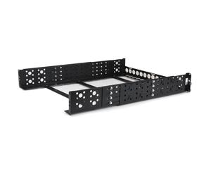 Startech UNIRAILS2U 2U Fixed 19" Adjustable Depth Universal Server Rack Rai