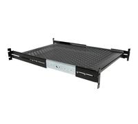STARTECH UNISLDSHF19 19IN ADJUSTABLE DEPTH SLIDING SERVER RACK CABINET SHELF - (Enterprise Computing > Racking and Cabinets)