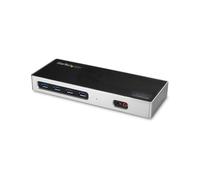 StarTech.com USB-C & USB-A Dock - Dual Monitor 4K 60Hz Dock DisplayPort + HDMI - Hybrid USB 3.0 Docking Station for USB-C or USB-A Laptops - 6x USB Type-A, GbE - USB 3.1 Gen 1 - Mac/Windows