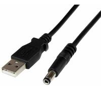 StarTech USB-A to 5.5mm DC Power Cable - Type N Barrel - 1m