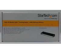 StarTech.com 4K USB-C Dock, Triple UHD 4K Monitor Docking Station, Mac & Windows, USB C to HDMI & DisplayPort, 100W Power Delivery, 5x USB 5Gbps Hub - TAA