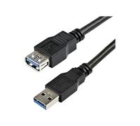 StarTech USB 3.0 Extension Cable 2m Black