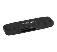 StarTech.com USB 3.0 Memory Card Reader/Writer for SD and microSD Cards - USB-C and USB-A