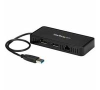 Startech Usb 3.0 Mini Dock Dual Monitor Usb Type-A Laptop Docking Station Displa