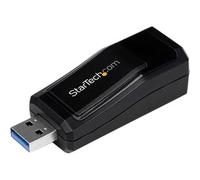 StarTech.com USB 3.0 to Gigabit Ethernet NIC Network Adapter - 10/100/1000 Mbps