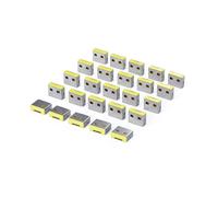 StarTech USB-A Port Blocker Replacement Plugs Latching Inserts - 25 Pack (25P-US