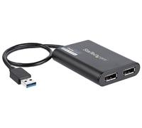 STARTECH - USB-A to Dual DisplayPort Adaptor - 4K 60Hz