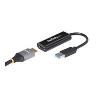 StarTech USB-A to HDMI Converter, 1080p 60Hz, Driver Required, Windows | USB 5Gbps, Single monitor, 2ch audio, Full HD, Windows X86/X64/ARM only, No macOS ChromeOS or Linux