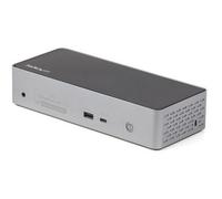 StarTech.com USB C Dock - 4K 60Hz Quad Monitor DisplayPort & HDMI - Universal USB-C Docking Station with 100W Power Delivery - USB Hub with 1x USB Type-C & 3x USB-A, Ethernet, Audio