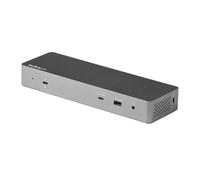 StarTech USB-C Dock for MacBook Pro/Air M1-M4, Dual 4K 60Hz, 10Gbps, 96W | Driverless 5-port hub, 3x USB-A and 2x USB-C 10Gbps, Gigabit Ethernet with WoL and PXE, Windows, macOS, Ubuntu, K-Slot