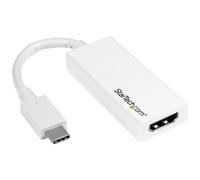 StarTech USB-C Male To HDMI Female Adapter - White