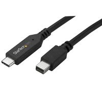 StarTech.com 6 ft. (1.8 m) USB-C to Mini DisplayPort Cable - 4K 60Hz - Black