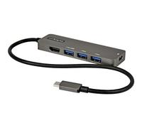 StarTech USB C Multiport Adapter - USB-C to HDMI 2.0b 4K 60Hz (HDR10), 100W P...
