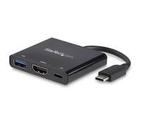 Startech Usb C Multiport Adapter With Hdmi 4K & 1X Usb 3.0 Pd Mac & Windows Usb