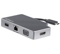 STARTECH - USB-C Multiport Adaptor with 4K HDMI, VGA, USB & Power Delivery 3.0