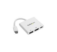 StarTech.com USB-C Multiport Adapter with HDMI - USB 3.0 Port - 60W PD - White