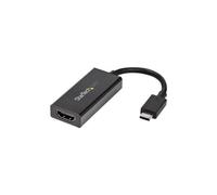 StarTech USB-C To Digital A/V Cable Adapter HDR 4K 60Hz Black USB Type C Convert