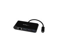 StarTech.com USB-C to Ethernet Adapter with 3-Port USB 3.0 Hub and Power Delivery