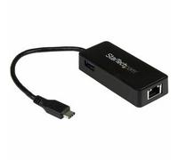 StarTech.com USB-C to Gigabit Network Adapter with Extra USB 3.0 Port
