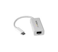 StarTech USB-C To Gigabit Network Adapter USB 3.1 Gen 1 5 Gbps White US1GC30W